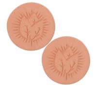 VERDANVERSE Humidificadores de Terracota para Cigarros 2 Piezas Control de Humedad Redondos 3,7 Cm Mantenimiento Constante Aroma Preservación para Tabacos