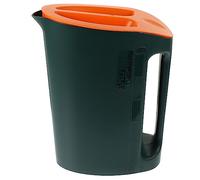 VERDANVERSE Jarra de Agua Plástica de Gran Capacidad Hervidor Decorativo para Bebidas Frías y Contenedor Seguro y Duradero para Hogar Color Verde