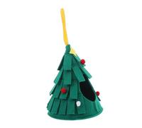 VERDANVERSE Jaula de Loros navideños Cama de hámster casa de Mascota pequeña Cama de Chinchilla casa de Conejillo de Indias Escondite de hámster para Jaula Green