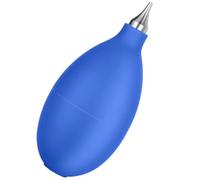 VERDANVERSE Limpiador de Polvo Soplador de Aire de Goma y Acero Inoxidable para Lentes de Cámara Teclado Móvil y Reloj Soplador Portátil Azul para Limpieza Precisa y Suave