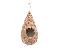 VERDANVERSE Nido de Pájaro Tejido Colgante Cómodo para Canarios y Loros, Diseño Artesanal, Juego y Descanso para Aves Pequeñas Hogar Varios Estilos Varios Estilos