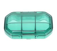 VERDANVERSE Pastillero Portátil Semanal con Tapa Magnética Organizador Ligero y Compacto para Viaje y Uso Doméstico Estuche Multifuncional para Medicamentos y Vitaminas Diseño Resistente y