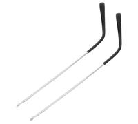 VERDANVERSE Patillas Metálicas para Gafas Reemplazo de Patas de Acero Inoxidable Diseño Diente Compatibles con Monturas Estándar Accesorios para Reparación de Gafas