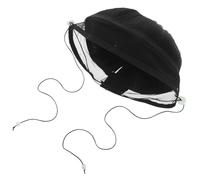 VERDANVERSE Peluca de Estilo Antiguo para Hombre Moño Recogido Ondulado Fibra Sintética Suave Peluca Tradicional China para Cosplay y Trajes Hanfu Uso Teatral y Fiestas Temáticas