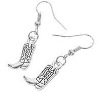 VERDANVERSE Pendientes Diseño Elegante y Chic y Cómoda Occidentales de Bota de Aleación Ligera para Mujer Adecuado para Uso Diario y Eventos Casuales