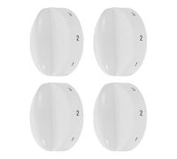 VERDANVERSE Perillas de Termostato para Refrigerador 4 Piezas, Perilla de Control de Temperatura de Plástico, Tapa Giratoria para Mini Congelador y Frigorífico de Camping, Repuesto