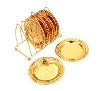 VERDANVERSE Platos de Aperitivos con Soporte de Almacenaje Bandejas Decorativas para Snacks y Dulces Hogar Platos Resistentes y Compactos para Cocina Reutilizable