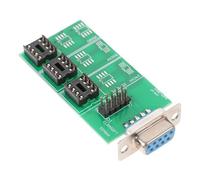 VERDANVERSE Programador USB Adaptador Serie Verde Componentes Electrónicos PCB, Funcionalidad Completa y Operación Fácil para Diagnóstico de Computadoras de Automóvil