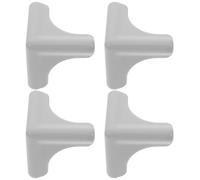 VERDANVERSE Protector Esquinas Mesa Protección de Bordes Resistente de Silicona Anticolisión 4 Piezas para Campana Extractora y Muebles para Cocina y Hogar