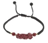 VERDANVERSE Pulsera Feng Shui De Cuerda Trenzada Manual Pulsera Riqueza China Como Joyería De Amuleto Para Llevar Diario