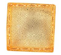 VERDANVERSE Rectangle Serving Bowl For Snacks And Dry Fruit Sturdy Iron Holder For Party Wedding Shower Table Decor