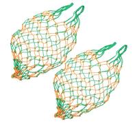 VERDANVERSE Red de Alimentación Colgante para Caballos y Cabras Bolsa de Heno de Gran Capacidad 2 Unidades Material Resistente para Exterior Comedero Lento para Establos y Pastos Bolsa