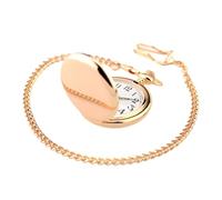 VERDANVERSE Reloj de Bolsillo Vintage Diseño de Aleación Ligera y Doble Cara Pulida, Adecuado para Estudiantes y Uso Diario Estilo Moderno y Funcional
