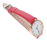VERDANVERSE Reloj Digital para Mujer con Correa de Cuero Ultradelgado y Diseño Sencillo, Estilo Moderno y Elegante para Uso Diario