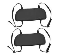 VERDANVERSE Reposabrazos Colgante Ajustable para Mesa de Masaje Negro, Soporte Estable Esponja, 2 Unidades, Accesorios Profesionales para SPA, Salón de Belleza y Clínica