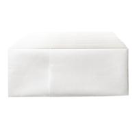 VERDANVERSE Servilletas de Papel Desechables 50 Uds 40x40 Cm Gruesas Blancas para Fiestas Boda y Uso Doméstico Suministros para Vacaciones y Banquetes