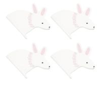 VERDANVERSE Servilletas Desechables de Papel Conejo 20 Hojas para Fiestas de Cumpleaños Infantiles, Servilletas de Fiesta Absorbentes y Suaves, Suministros para Cotillón y Decoración Infantil