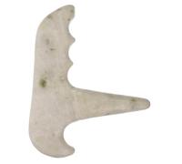 VERDANVERSE Tabla de Masaje de Jade para Cuerpo Herramienta de Reflexología Multifuncional para Cara Cuello y Pies Rascador Manual de Acupresión para la Circulación y