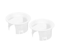 VERDANVERSE Tapa Jarra Agua Cristal de Plástico Blanco, Recambio sin Rebabas para Jarra de Agua Fría, Pack 2piezas Adecuado para Uso Doméstico