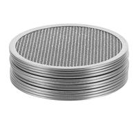 VERDANVERSE Tapas de Malla para Germinación de Tarros Mason 68 MM Colador de Acero Inoxidable para Conservas Filtro Reutilizable para Brotes Pack de 12 Unidades para Cocina Doméstica