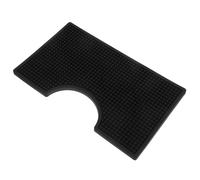 VERDANVERSE Tapete de Servicio de Goma Antideslizante para Barra de Cerveza y Máquina de Café Bandeja Aislante Resistente al Calor para Cocina y Restaurante Incluye Tapones para Vertedor