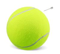 VERDANVERSE Tenis Demasiado Grande para Perros Playa Espuma Pelota Hinchable para Mascotas Pelota interactiva para Perros Bola de Interior para Perros Juguetes para Perros Verde