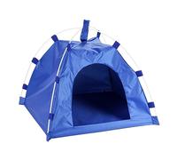 VERDANVERSE Tienda de Campaña para Mascotas Tela Oxford Varilla de Fibra Desmontable 40x40x35 Cm para Exteriores Uso en Perros y Gatos Viaje al Aire Libre