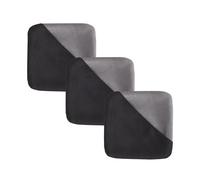 VERDANVERSE Toallas de Microfibra para Limpieza de Pantallas Electrónicas, 3 Unidades, Paños Cuadrados Reutilizables para Ordenador, Coche, Gafas y Dispositivos Portátiles, Kit