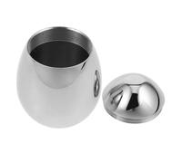 VERDANVERSE Urna De Cremación De Acero Inoxidable para Cenizas De Perro Urna Conmemorativa para Mascotas Forma De Huevo