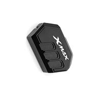 VERDDE Ampliación De Pata De Cabra para Y&amaha Xmax 300 125 250 XMAX300 XMAX125 XMAX250 2017 18 19 20 Placa De Extensión De Caballete Lateral De Motocicleta (Color : Column Plate Black)