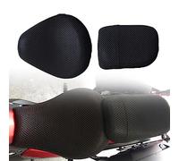 VERDDE Cubre Asientos Funda De Cojín para Asiento De Motocicleta, Funda Protectora De Aislamiento, Almohadilla De Malla para Kawasaki para Vulcan S 650 VN 650 S650 VN650