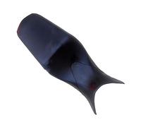 VERDDE Cubre Asientos Reemplazo Grueso Negro PU Cuero Motocicleta Asiento Cubierta Cojín Protección Impermeable para Suzuki GSR 400 GSR400