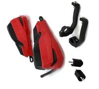 VERDDE Protector De Viento para Motocicleta, Protectores De Manos para Motocross, Guardamanos para H&Onda CB500X CB500F 2013-2018 2014 2015 2016 2017 (Color : Rot)