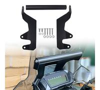 VERDDE Soporte De Teléfono para Motocicleta Soporte De Placa De Navegación GPS Accesorios para H&Onda NC750X 2015 NC700X 2012 2013 2014 NC 750X/700X (Color : Negro)