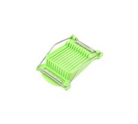 verde-1pc Cortadora de fiambres Cortadora de frutas y verduras para el hogar Cortadora de huevos de cocina