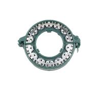 (Verde) 2 soportes adaptadores de xenón D1S D1R D1C de metal para portalámparas de proyector HID de