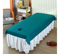 Verde,65x190cm/2.1x6.2ft,Cubierta De La Cama De Masaje, Cubierta De Mesa De Masaje De Belleza Cubierta De Belleza Mesas Impermeables Mesas De Protección Del Tratamiento