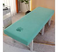 Verde,70x190cm/2.2x6.2ft,Bedskirt Para Sábana De Mesa De Masaje,Reutilizable Sábana De Spa Cubierta Completa Con Agujero, Láminas De Mesa De Masaje Cubiertas De Cama De Spa