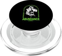Verde Abundancia Mentalidad Gráfico Verde PopSockets PopGrip para MagSafe