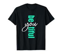 Verde azulado claro Aqua Be-You-tiful Light Teal Aqua Graphic Camiseta