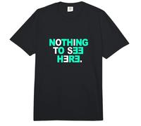 Verde Azulado Claro Aqua Color Nothing To See Here Teal Aqua Graphic Comfort Colors Adult Heavyweight T-Shirt