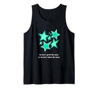 Verde Azulado Claro Aqua Color Shine Like Us Light Teal Aqua Graphic Camiseta sin Mangas