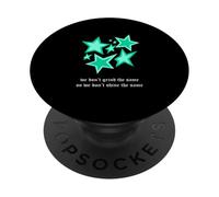 Verde Azulado Claro Aqua Color Shine Like Us Light Teal Aqua Graphic PopSockets PopGrip Adhesivo
