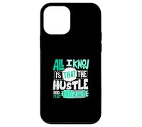 Verde Azulado Claro Aqua Color The Hustle Looks Crazy Light Teal Aqua Carcasa para iPhone 12 Mini