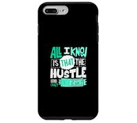 Verde Azulado Claro Aqua Color The Hustle Looks Crazy Light Teal Aqua Carcasa para iPhone 7 Plus/8 Plus