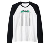 Verde Azulado Claro Aqua Color You Know I Speak Up Teal Aqua Camiseta Manga Raglan