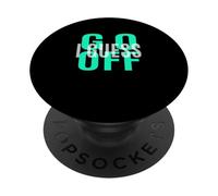 Verde Azulado Claro Aqua Don't Let Me Stop You... Verde Azulado Claro Aqua PopSockets PopGrip Adhesivo