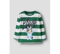 Verde Bluey Top De Manga Larga