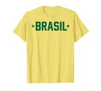Verde Brasil Varsity Athletic Camiseta