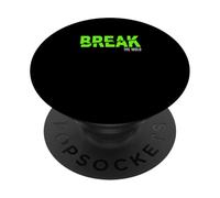 Verde Break The Mold Gráfico Verde PopSockets PopGrip Adhesivo